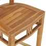 Taburete de cocina de madera maciza de teca de vidaXL, Taburetes de cocina - Ref: Foro24-49428, Precio: 155,84 €, Descuento: %