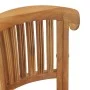 Taburete de cocina de madera maciza de teca de vidaXL, Taburetes de cocina - Ref: Foro24-49428, Precio: 155,84 €, Descuento: %
