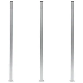Fence posts 3 units aluminum 185 cm by vidaXL, fence posts - Ref: Foro24-49077, Price: 187,07 €, Discount: %