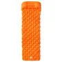 Colchón de camping inflable con almohada 1 persona naranja de vidaXL, Colchonetas para dormir - Ref: Foro24-4007109, Precio: ...