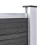 Postes de valla 3 unidades aluminio 185 cm de vidaXL, Postes de cerca - Ref: Foro24-49077, Precio: 202,15 €, Descuento: %