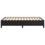 Estructura de cama cuero sintético negro 120x190 cm de vidaXL, Camas y somieres - Ref: Foro24-3269645, Precio: 89,71 €, Descu...