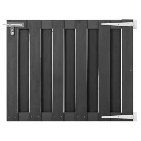 Graue WPC-Gartentür 100x80 cm von vidaXL, Gartentore - Ref: Foro24-49082, Preis: 107,73 €, Rabatt: %