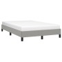 Estructura de cama tela gris claro 120x190 cm de vidaXL, Camas y somieres - Ref: Foro24-3269605, Precio: 96,45 €, Descuento: %