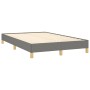 Estructura de cama tela gris oscuro 120x190 cm de vidaXL, Camas y somieres - Ref: Foro24-3269613, Precio: 114,44 €, Descuento: %