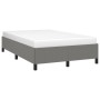 Estructura de cama tela gris oscuro 120x190 cm de vidaXL, Camas y somieres - Ref: Foro24-3269632, Precio: 95,31 €, Descuento: %