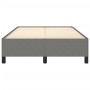 Estructura de cama tela gris oscuro 120x190 cm de vidaXL, Camas y somieres - Ref: Foro24-3269632, Precio: 95,31 €, Descuento: %