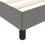 Estructura de cama tela gris oscuro 120x190 cm de vidaXL, Camas y somieres - Ref: Foro24-3269632, Precio: 95,31 €, Descuento: %
