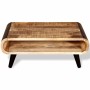 Mesa de centro de madera de mango rugosa 90x55x39 cm en Mesas de centro | Comprar online en Foru.es
