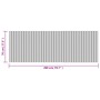 Alfombra rectangular bambú marrón 70x200 cm de vidaXL, Alfombras - Ref: Foro24-376746, Precio: 36,88 €, Descuento: %