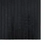 Alfombra rectangular bambú negro 100x400 cm by vidaXL, Rugs - Ref: Foro24-376816, Price: 45,05 €, Discount: %