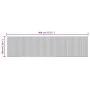 Alfombra rectangular bambú negro 100x400 cm by vidaXL, Rugs - Ref: Foro24-376816, Price: 45,05 €, Discount: %