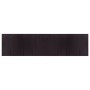 Alfombra rectangular bambú marrón oscuro 100x400 cm de vidaXL, Alfombras - Ref: Foro24-376821, Precio: 50,00 €, Descuento: %