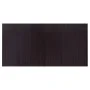 Alfombra rectangular bambú marrón oscuro 100x200 cm de vidaXL, Alfombras - Ref: Foro24-376809, Precio: 33,67 €, Descuento: %