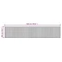 Alfombra rectangular bambú gris 100x500 cm de vidaXL, Alfombras - Ref: Foro24-376964, Precio: 53,12 €, Descuento: %