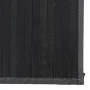 Alfombra rectangular bambú negro 80x400 cm de vidaXL, Alfombras - Ref: Foro24-376918, Precio: 39,55 €, Descuento: %