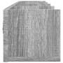 Mueble de pared madera de ingeniería gris Sonoma 99x18x16,5 cm de vidaXL, Estantes y estanterías - Ref: Foro24-840453, Precio...