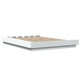 Estructura de cama con LED madera ingeniería blanco 140x200 cm de vidaXL, Camas y somieres - Ref: Foro24-3281098, Precio: 189...