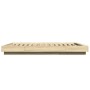 Estructura cama con luces LED madera roble Sonoma 140x200 cm de vidaXL, Camas y somieres - Ref: Foro24-3281100, Precio: 181,5...