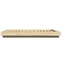Estructura cama con luces LED madera roble Sonoma 140x190 cm de vidaXL, Camas y somieres - Ref: Foro24-3281128, Precio: 177,2...