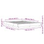 Estructura de cama madera de ingeniería blanca 120x200 cm de vidaXL, Camas y somieres - Ref: Foro24-3281196, Precio: 157,07 €...