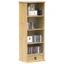 Estantería de CDs Corona madera maciza de pino 40x30x110 cm by vidaXL, Bookcases and shelves - Ref: Foro24-4005683, Price: 86...