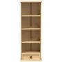 Estantería de CDs Corona madera maciza de pino 40x30x110 cm by vidaXL, Bookcases and shelves - Ref: Foro24-4005683, Price: 86...
