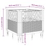 Jardinera con clavijas PP negro 43,5x43,5x43,5 cm de vidaXL, Maceteros y jardineras - Ref: Foro24-368007, Precio: 26,05 €, De...