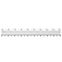 Jardinera con clavijas PP blanco 363,5x43,5x43,5 cm de vidaXL, Maceteros y jardineras - Ref: Foro24-368030, Precio: 100,51 €,...