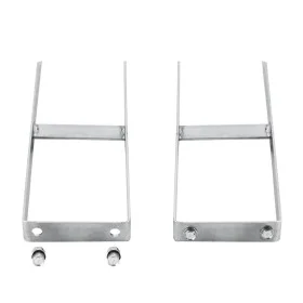 Erdnägel für WPC-Zaun 2 Stück Stahl 40 cm von vidaXL, Spikes zur Verankerung im Boden - Ref: Foro24-49080, Preis: 16,32 €, Ra...