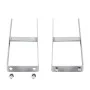 Ground pegs for WPC fence 2 units steel 40 cm by vidaXL, Spikes for anchoring in the ground - Ref: Foro24-49080, Price: 16,32...