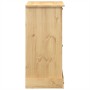 Cómoda cajonera Corona madera maciza de pino 110x43x91 cm de vidaXL, Baúles de almacenamiento - Ref: Foro24-4005676, Precio: ...