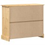 Cómoda cajonera Corona madera maciza de pino 110x43x91 cm de vidaXL, Baúles de almacenamiento - Ref: Foro24-4005676, Precio: ...