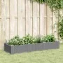 Jardinera con clavijas PP gris claro 125x40x28,5 cm by vidaXL, Pots and planters - Ref: Foro24-368013, Price: 44,20 €, Discou...
