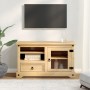Mueble de TV Corona madera maciza de pino 100x45x58 cm de vidaXL, Muebles TV - Ref: Foro24-4005669, Precio: 165,30 €, Descuen...