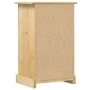 Mesita de noche Corona madera maciza de pino 53x39x84 cm de vidaXL, Mesitas de noche - Ref: Foro24-4005660, Precio: 111,84 €,...
