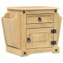 Mesita de noche Corona madera maciza de pino 45x35x47,5 cm de vidaXL, Mesitas de noche - Ref: Foro24-4005657, Precio: 73,76 €...