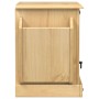 Mesita de noche Corona madera maciza de pino 45x35x47,5 cm de vidaXL, Mesitas de noche - Ref: Foro24-4005657, Precio: 76,63 €...