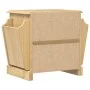 Mesita de noche Corona madera maciza de pino 45x35x47,5 cm de vidaXL, Mesitas de noche - Ref: Foro24-4005657, Precio: 73,76 €...