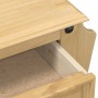 Mesita de noche Corona madera maciza de pino 45x35x47,5 cm de vidaXL, Mesitas de noche - Ref: Foro24-4005657, Precio: 76,63 €...