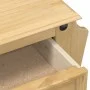 Mesita de noche Corona madera maciza de pino 45x35x47,5 cm de vidaXL, Mesitas de noche - Ref: Foro24-4005657, Precio: 73,76 €...