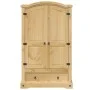 Armario Corona madera maciza de pino 101x52x170 cm de vidaXL, Armarios roperos - Ref: Foro24-4005662, Precio: 363,71 €, Descu...