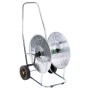 Carrito carrete para manguera de 80 m 3/4" acero de vidaXL, Soporte de manguera de jardín - Ref: Foro24-4005283, Precio: 196,...