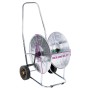 Carrito carrete para manguera de 80 m 3/4" acero de vidaXL, Soporte de manguera de jardín - Ref: Foro24-4005283, Precio: 196,...