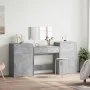 Juego de tocador de 4 piezas madera de ingeniería gris hormigón de vidaXL, Conjuntos de muebles para dormitorios - Ref: Foro2...