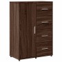 Aparadores 2 uds madera de ingeniería marrón roble 60x31x84 cm de vidaXL, Aparadores - Ref: Foro24-3276594, Precio: 216,75 €,...