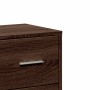 Aparadores 2 uds madera de ingeniería marrón roble 60x31x84 cm de vidaXL, Aparadores - Ref: Foro24-3276594, Precio: 216,75 €,...
