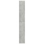 Estantería de 5 niveles contrachapada gris hormigón 80x24x175cm de vidaXL, Librerías y estanterías - Ref: Foro24-800922, Prec...