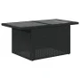 Set de sofás de jardín 11 pzas y cojines ratán sintético negro by vidaXL, Garden sets - Ref: Foro24-3276502, Price: 630,34 €,...