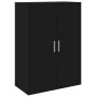 Aparadores 2 unidades madera de ingeniería negro 60x31x84 cm de vidaXL, Aparadores - Ref: Foro24-3276568, Precio: 152,30 €, D...